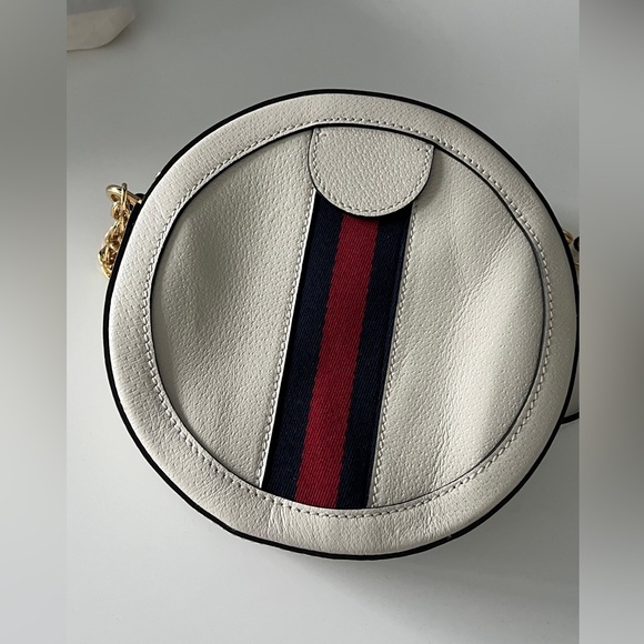 Gucci mini Ophidia round white shoulder bag - authentic - Picture 3 of 3